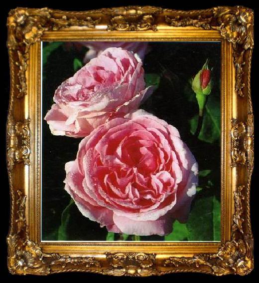 framed  unknow artist Still life floral, all kinds of reality flowers oil painting  355, ta009-2